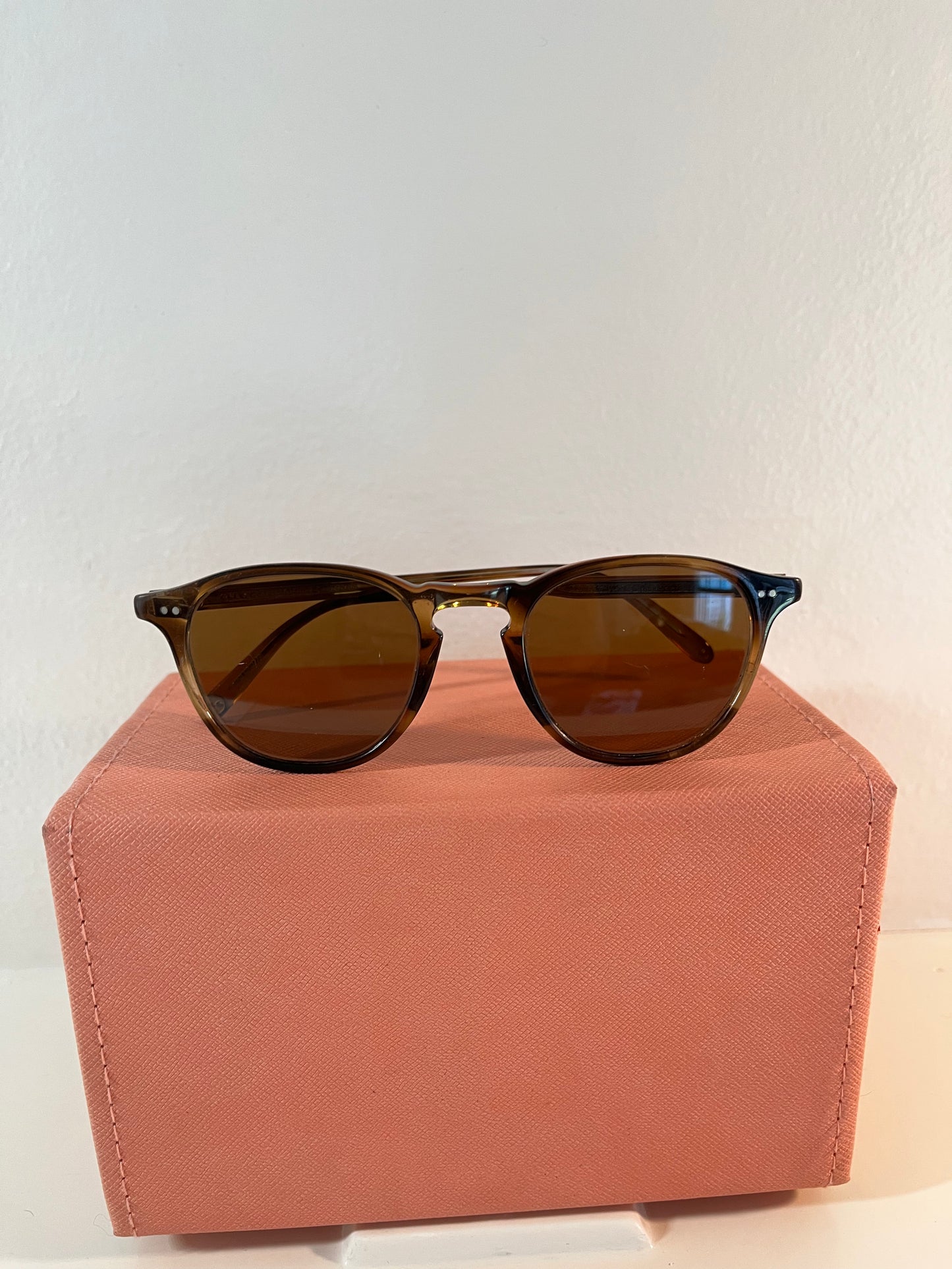 Garrett Leight - HAMPTON - Sunglass - Khaki Tortoise