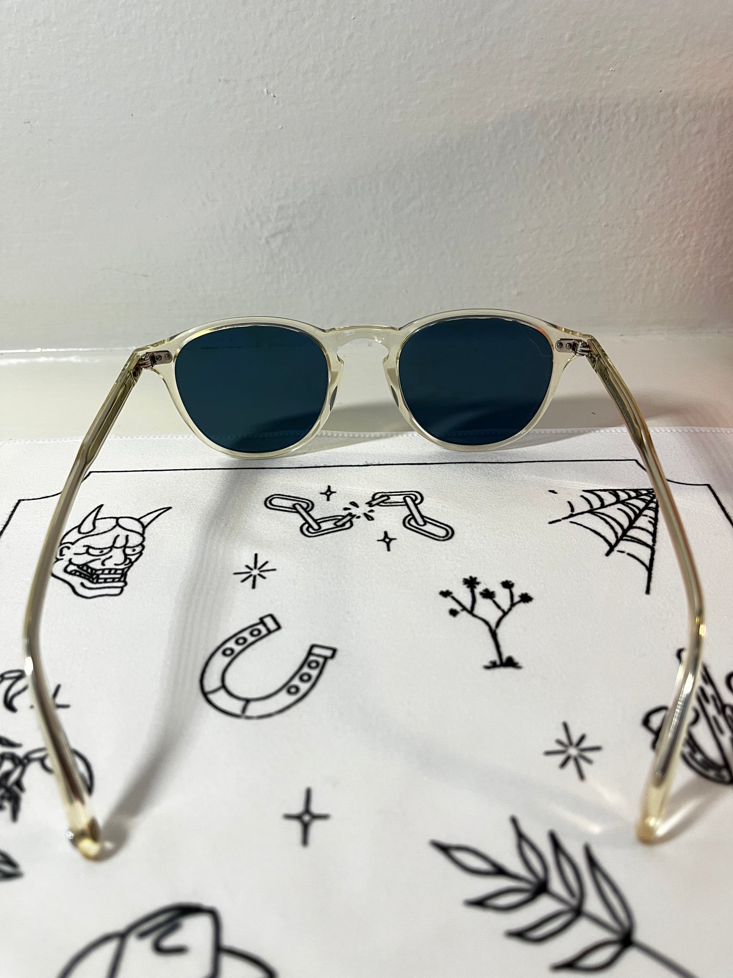 Garrett Leight - Hampton - Sunglass Champagne