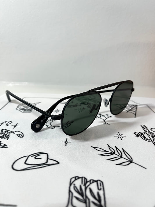 Garrett Leight - Van Buren II - Sunglass - Black