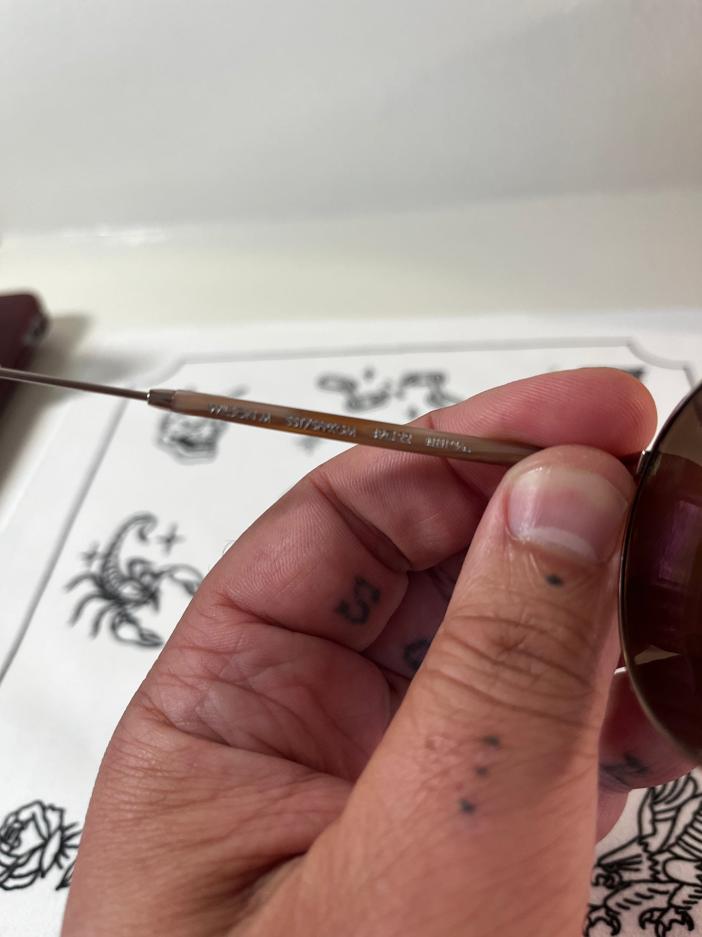 Garrett Leight - WILSON - Sunglass - Sandstorm Tortoise/RoseMirror