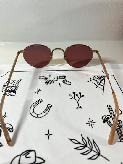 Garrett Leight - WILSON - Sunglass - Rosegold/ Rose Glass Lens