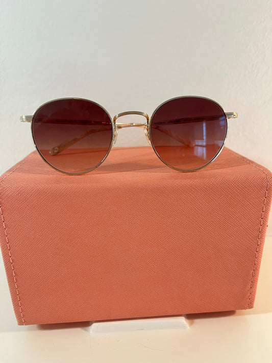 Garrett Leight - WILSON - Sunglass - (Gold/Brown Gradient)