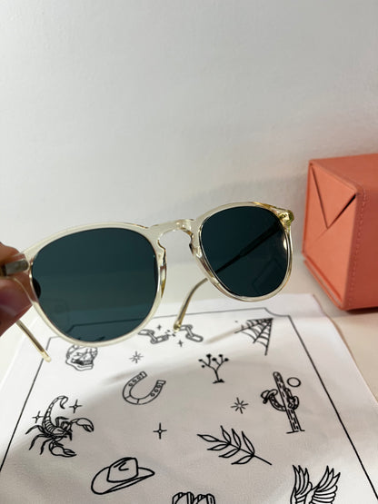 Garrett Leight - Hampton - Sunglass Champagne