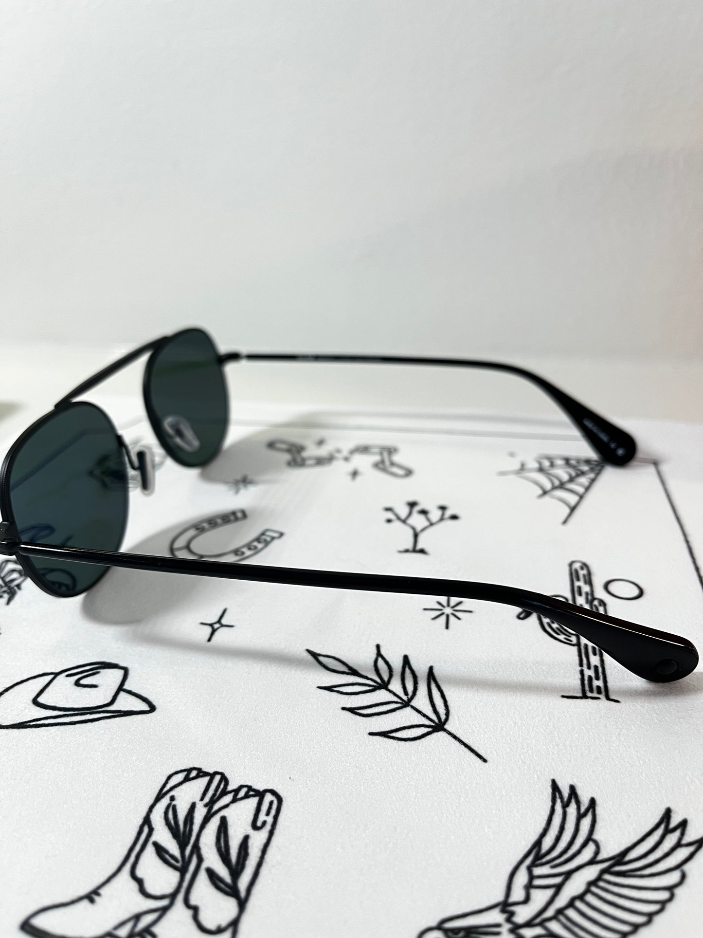 Garrett Leight - Van Buren II - Sunglass - Black