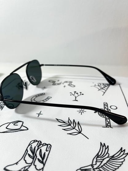 Garrett Leight - Van Buren II - Sunglass - Black