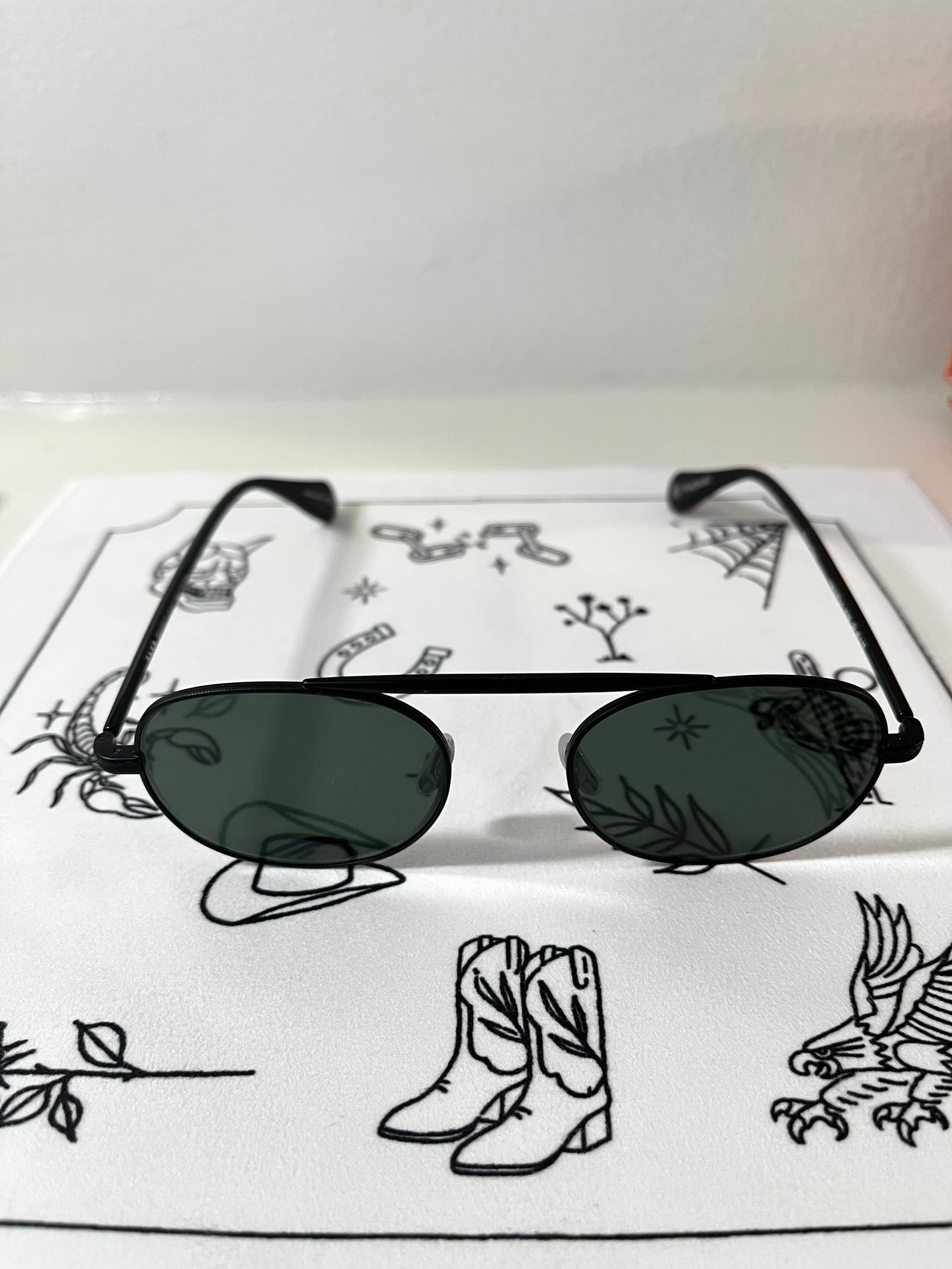 Garrett Leight - Van Buren II - Sunglass - Black