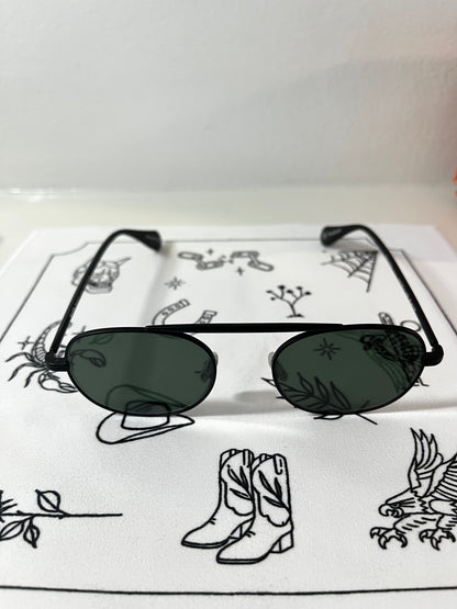 Garrett Leight - Van Buren II - Sunglass - Black